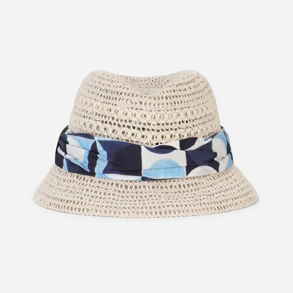 Dolce and Gabbana Straw bucket hat with majolica-print ribbon – Angel  Couture